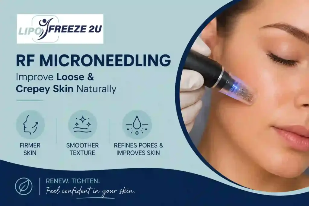 Can RF Microneedling Help Improve Loose and Crepey Skin Royal Wootton Bassett?